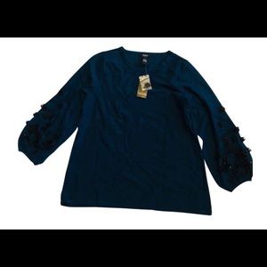 Alfani Teal Sweater Size MP